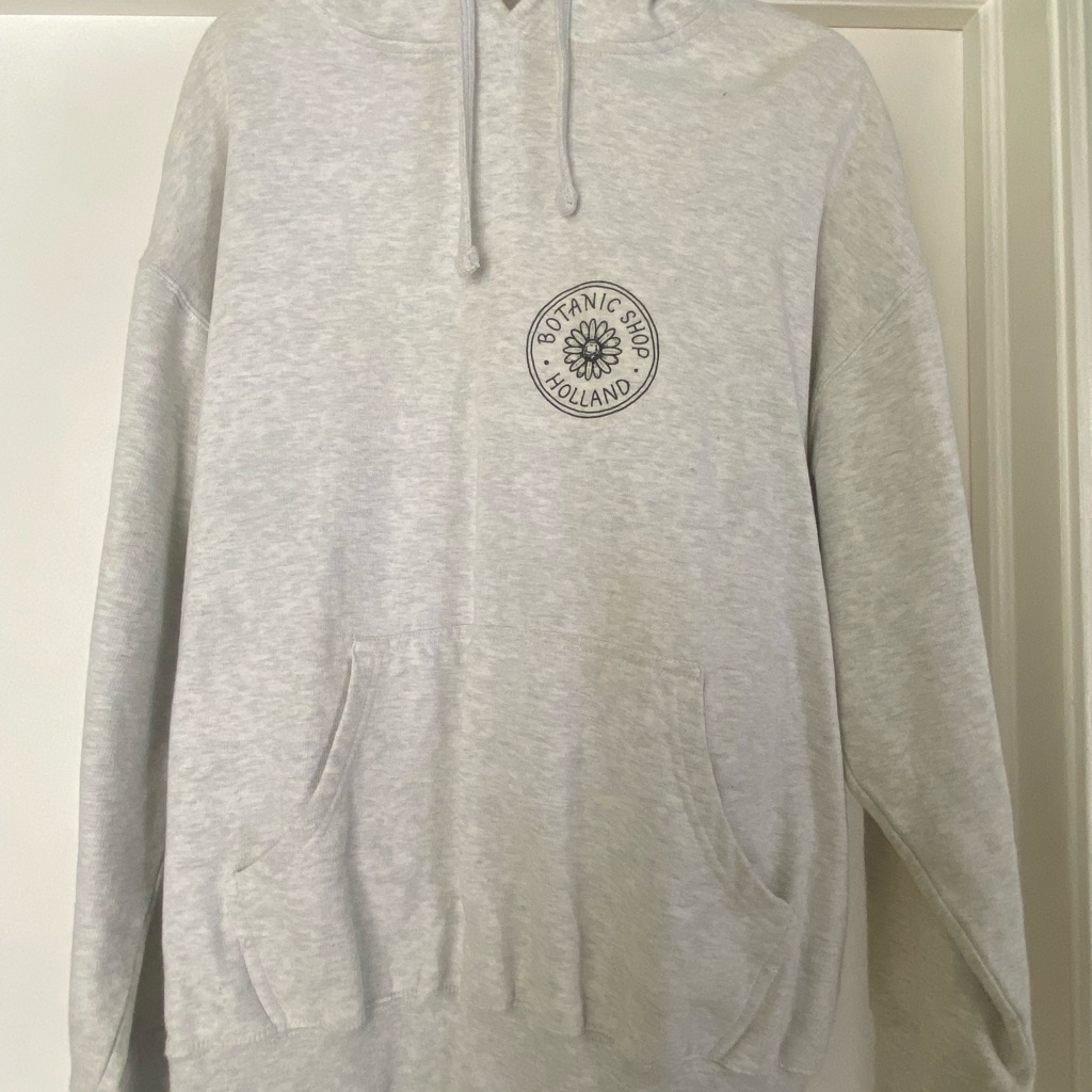 Botanic Shop Gray Hoodie Botanic Shop Gray Hoodie